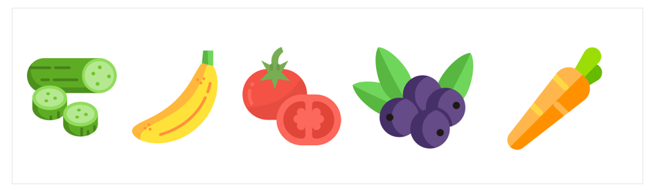varier les fruits et légumes
